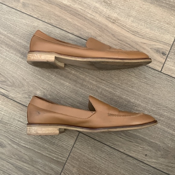 Everlane made in Italy tan leather loafers size 6 1/2 - Picture 3 of 8